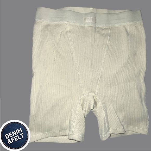 SKIMS COTTON RIB BOXER | COLOR: BONE | NEW/NWT!! 🤎🤎 - Picture 8 of 12
